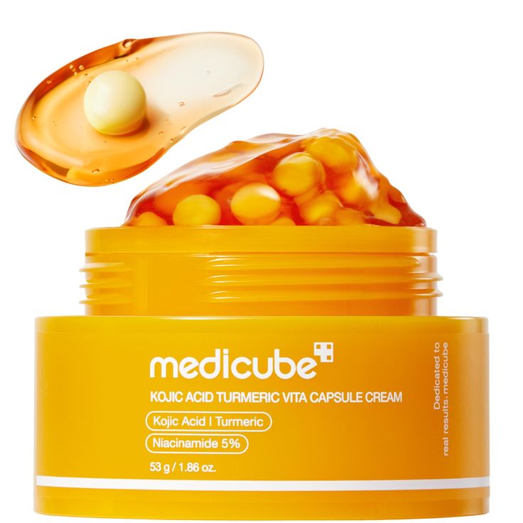 Medicube Kojic Acid Turmeric Vita Capsule Cream
