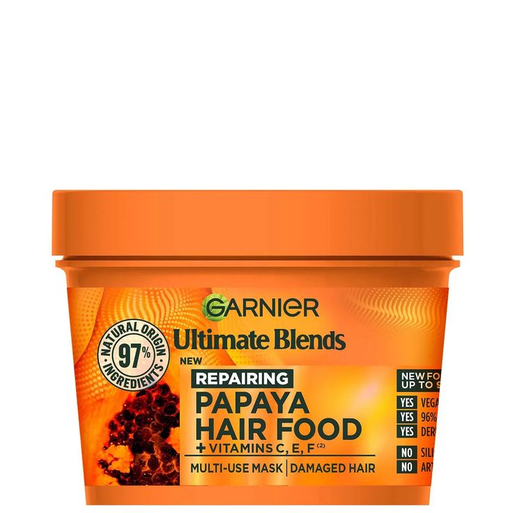 Garnier Ultimate Blends Repairing Papaya Hair Food + Vitamins C, E, F