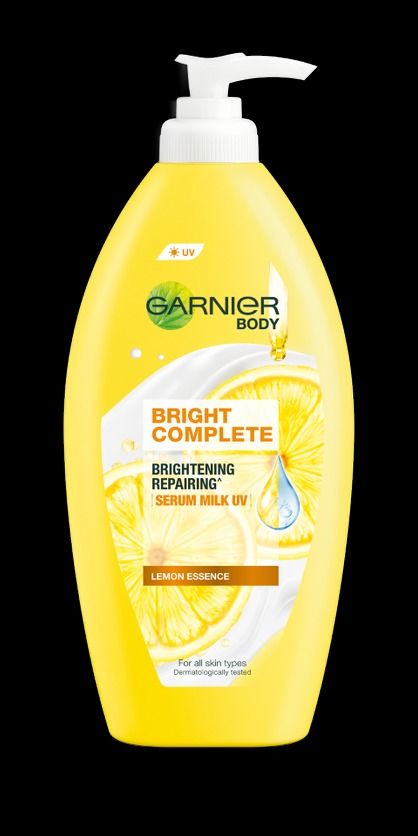 Garnier Body Bright Complete Brightening Repairing Serum Milk UV